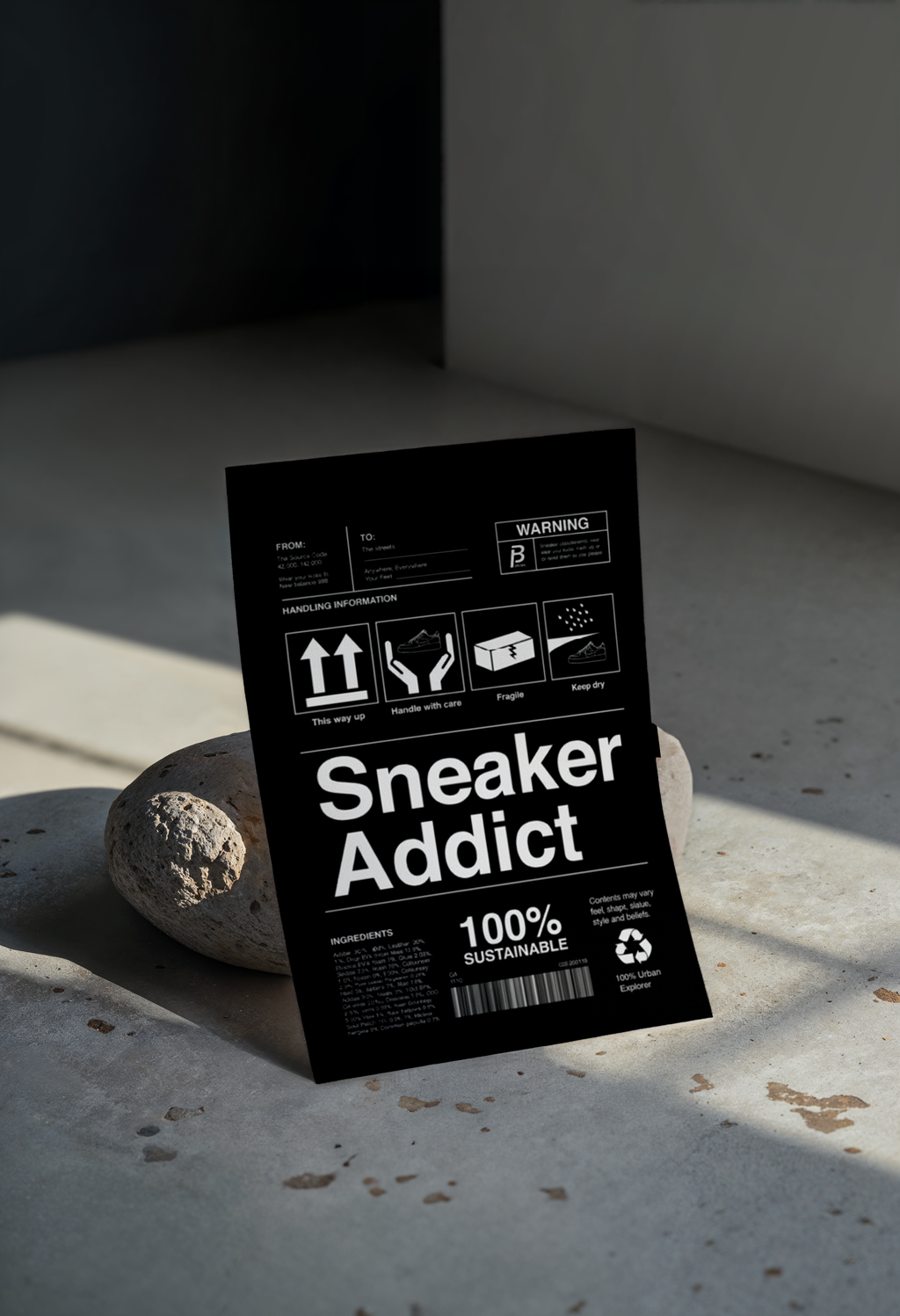 Cuadro Sneaker Addict – Arte Urbano para Coleccionistas