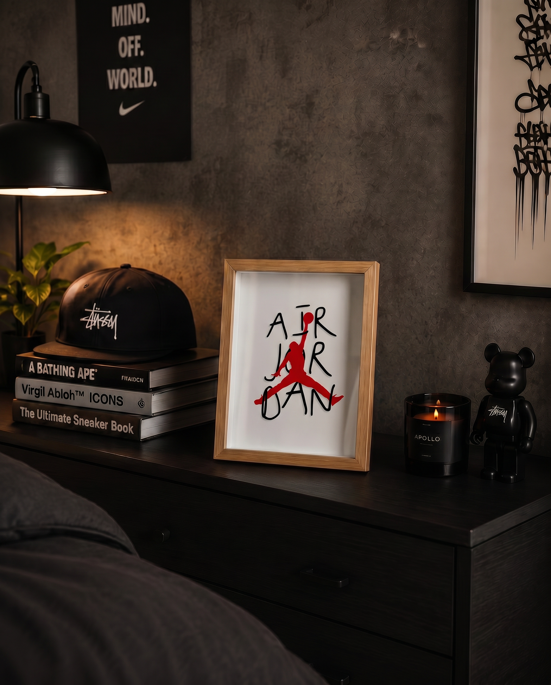 Cuadro JDN Air – Arte Urbano Creativo para Sneakerheads