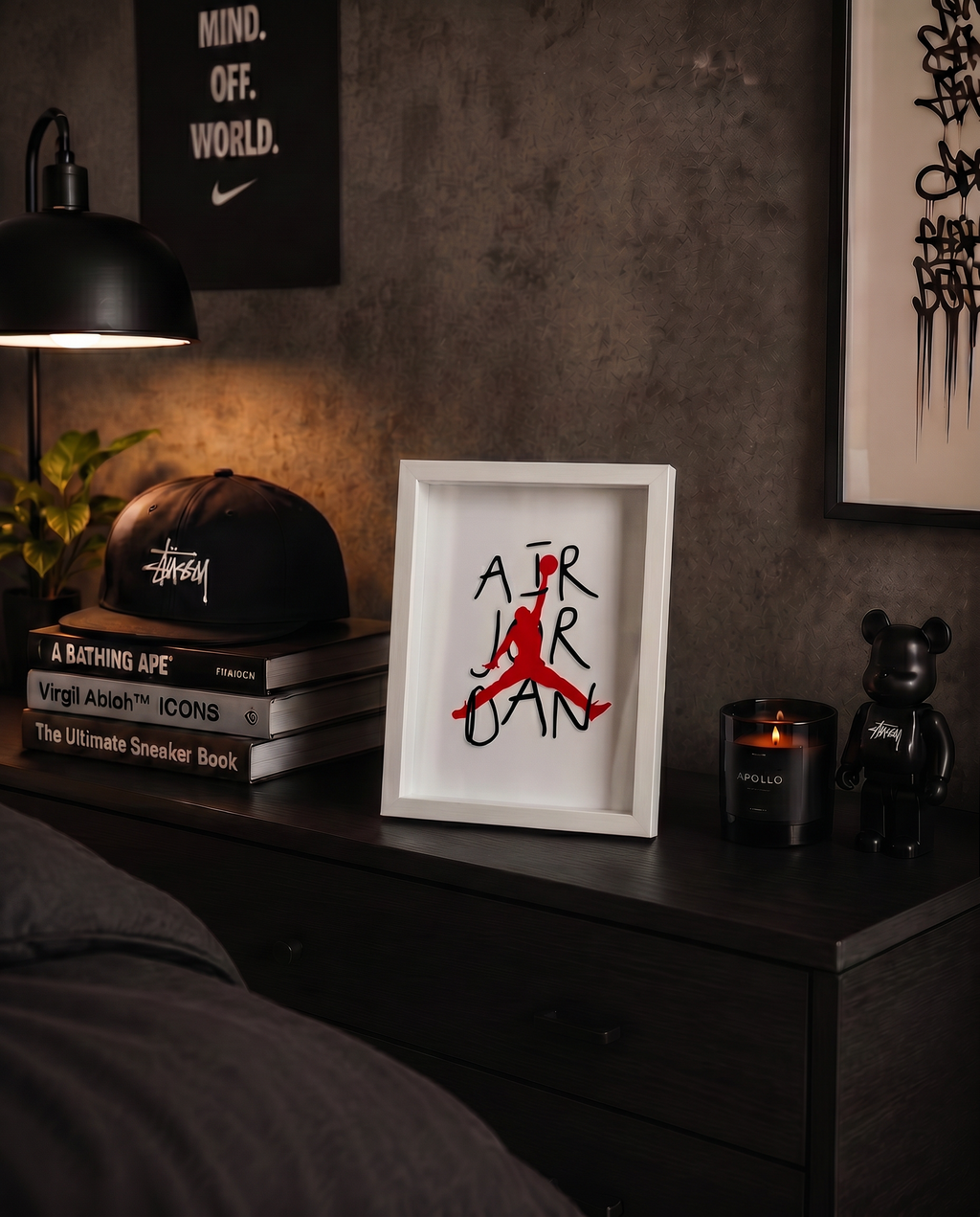 Cuadro JDN Air – Arte Urbano Creativo para Sneakerheads