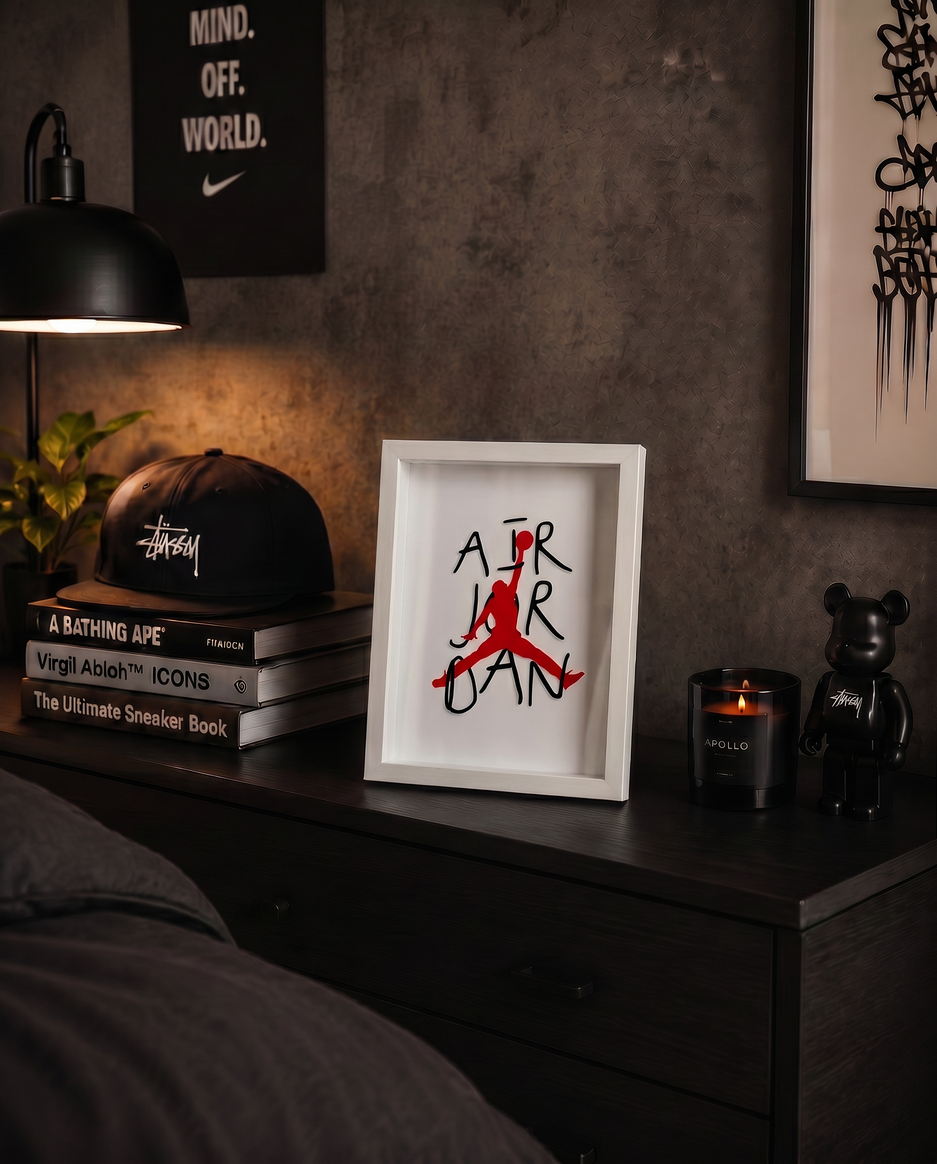 Cuadro JDN Air – Arte Urbano Creativo para Sneakerheads
