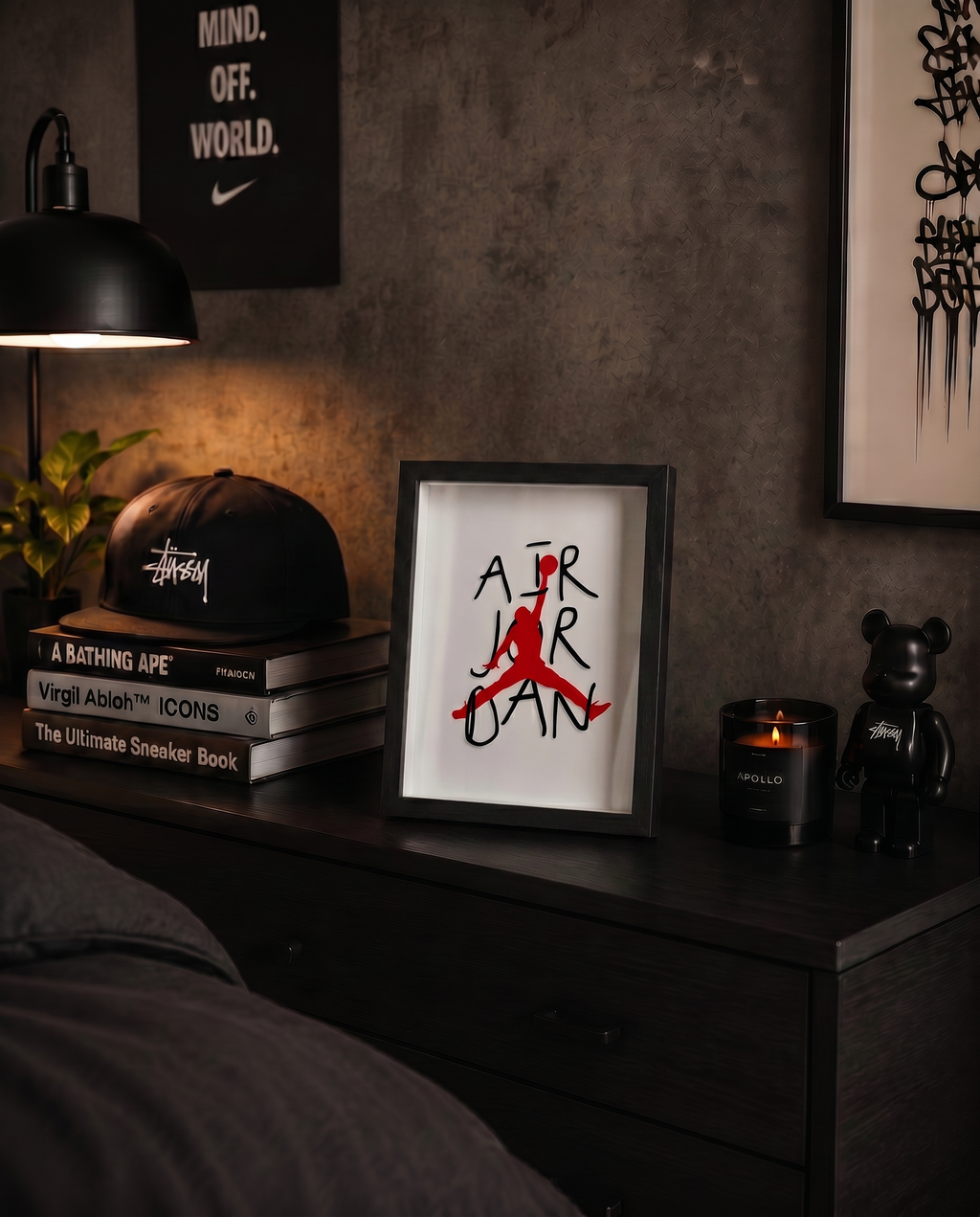Cuadro JDN Air – Arte Urbano Creativo para Sneakerheads