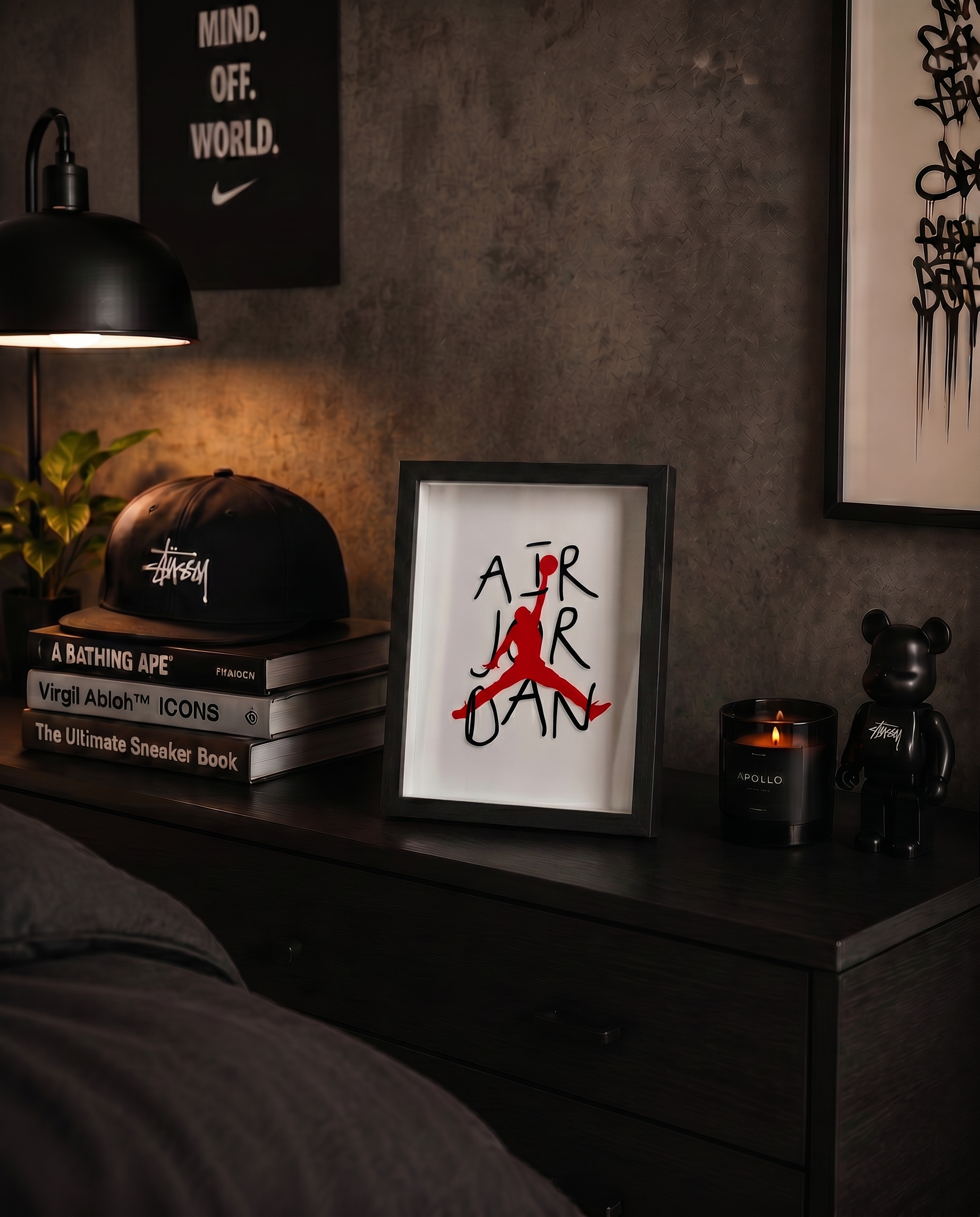 Cuadro JDN Air – Arte Urbano Creativo para Sneakerheads