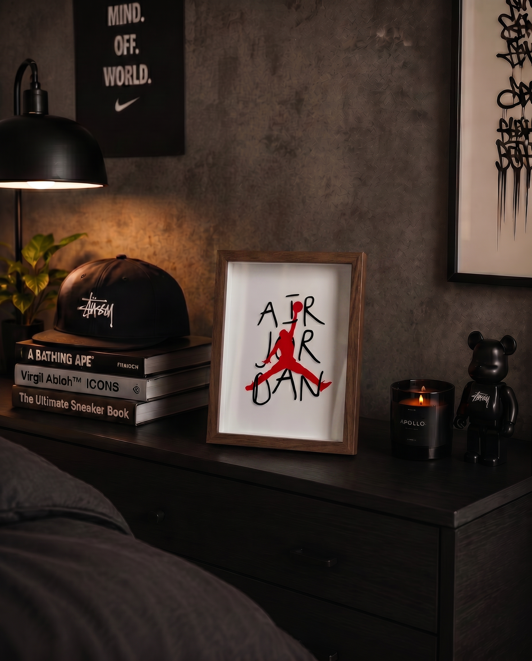 Cuadro JDN Air – Arte Urbano Creativo para Sneakerheads
