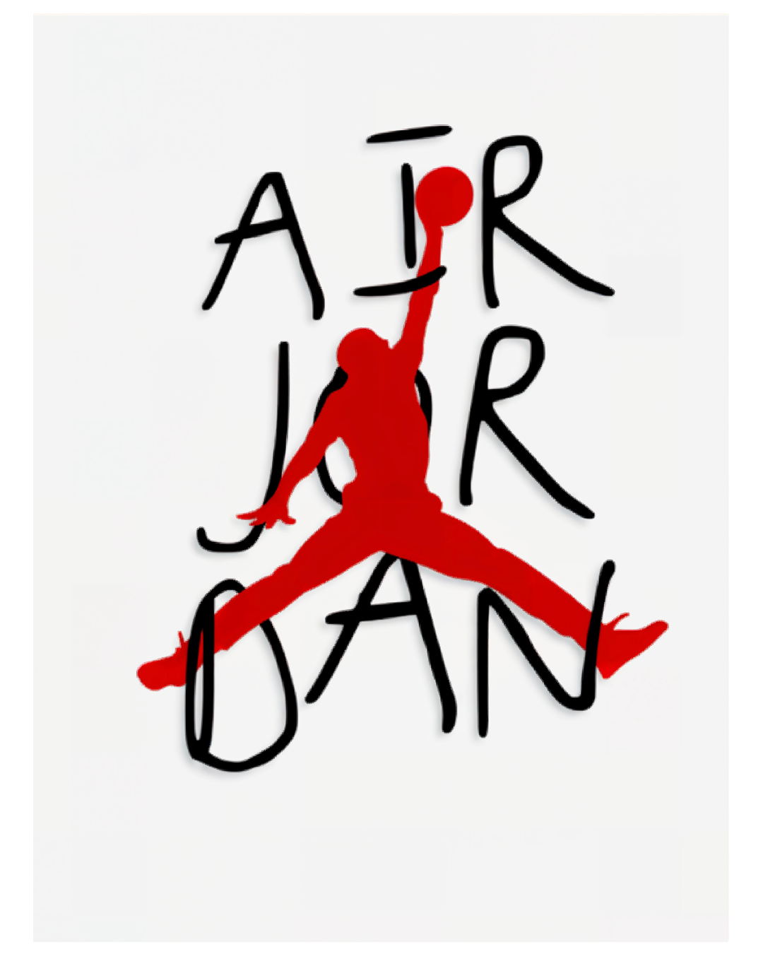 Cuadro JDN Air – Arte Urbano Creativo para Sneakerheads
