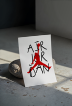 Cuadro JDN Air – Arte Urbano Creativo para Sneakerheads