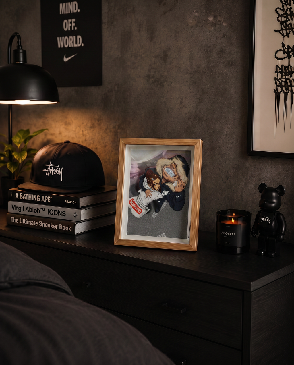 Cuadro Diamond Street – Arte Urbano de Lujo Sneaker