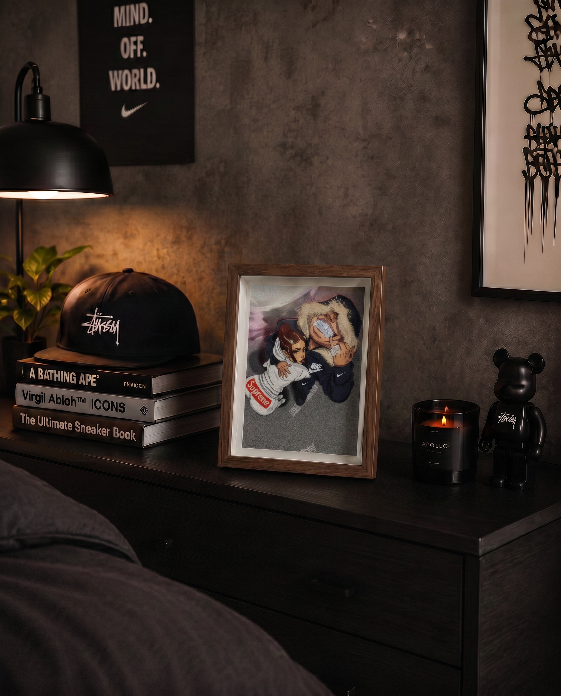 Cuadro Diamond Street – Arte Urbano de Lujo Sneaker