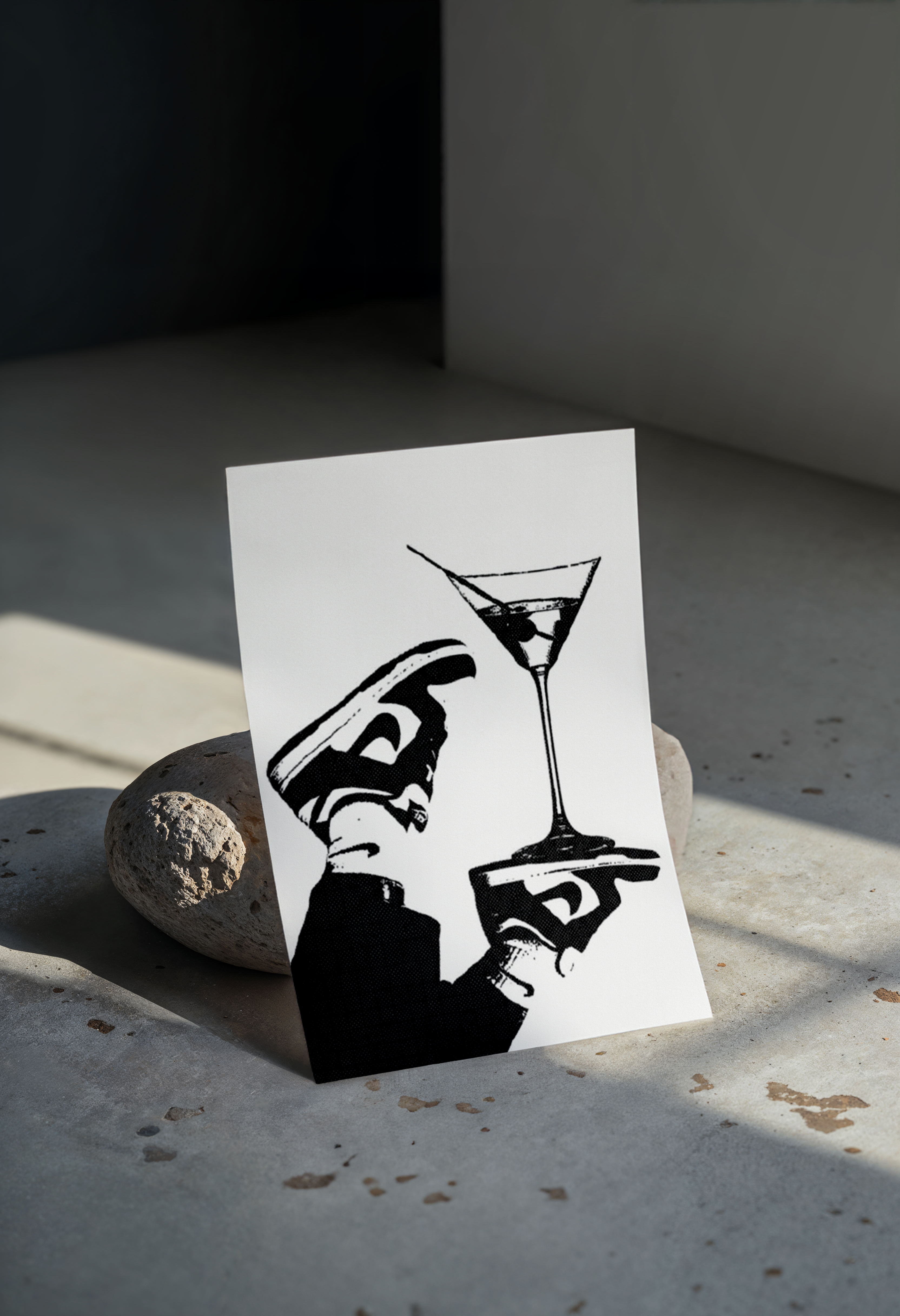 Cuadro Sneaker Toast – Arte Minimalista para Colección