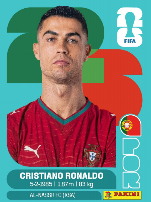 Cristiano Ronaldo Portugal | Lámina Mundial 2026 15x20
