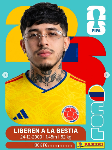 Tu Ficha Mundialista 2026 Personalizada 15x20