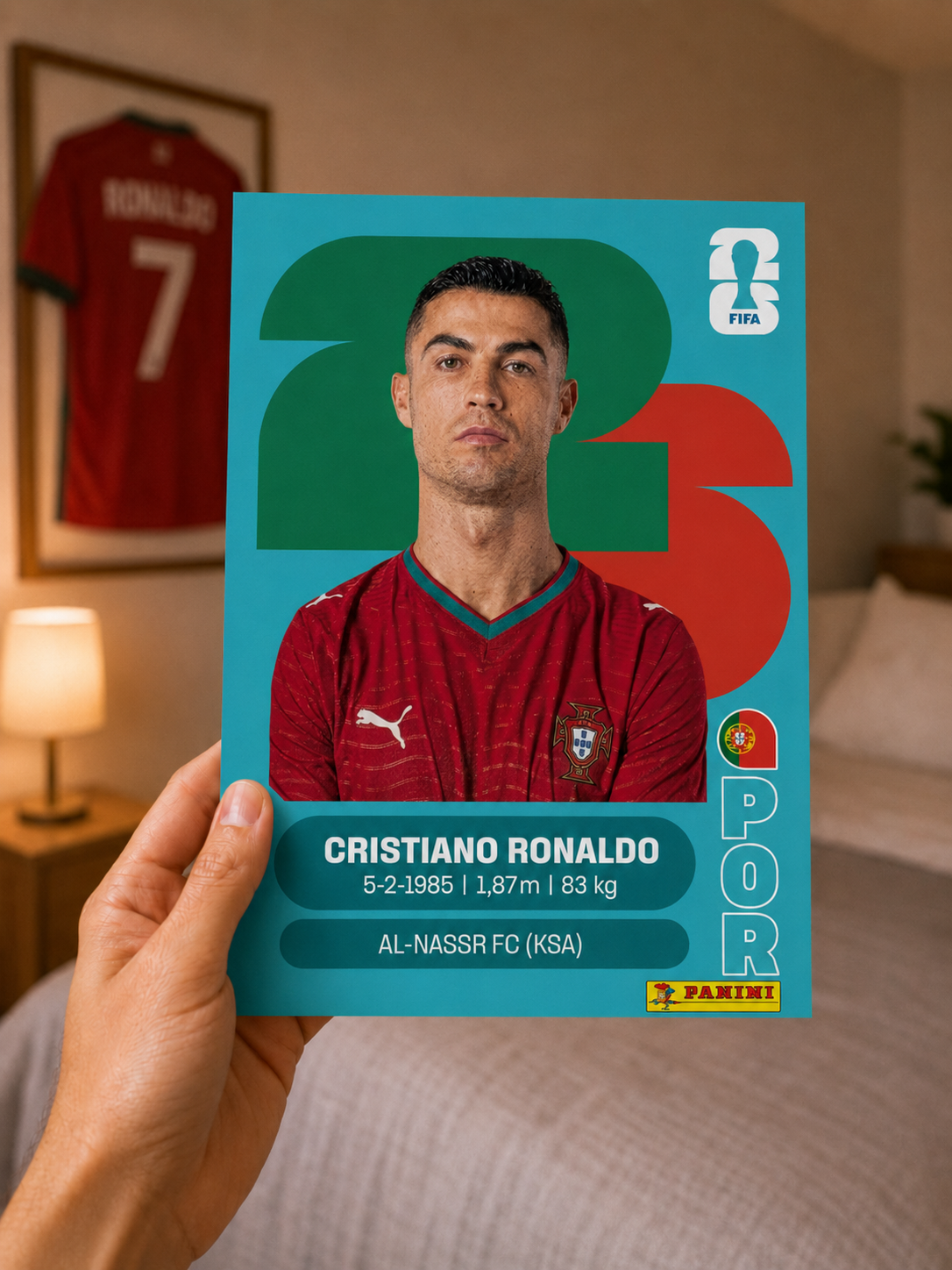Cristiano Ronaldo Portugal | Lámina Mundial 2026 15x20