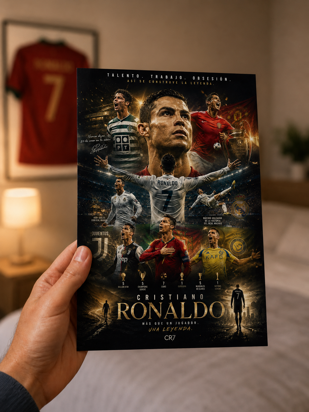 Cristiano Ronaldo | Póster Una Leyenda 15x20