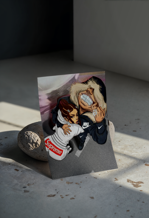 Cuadro Diamond Street – Arte Urbano de Lujo Sneaker