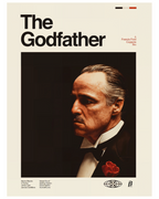 Cuadro The Godfather – Poster de Cine Clásico Vintage