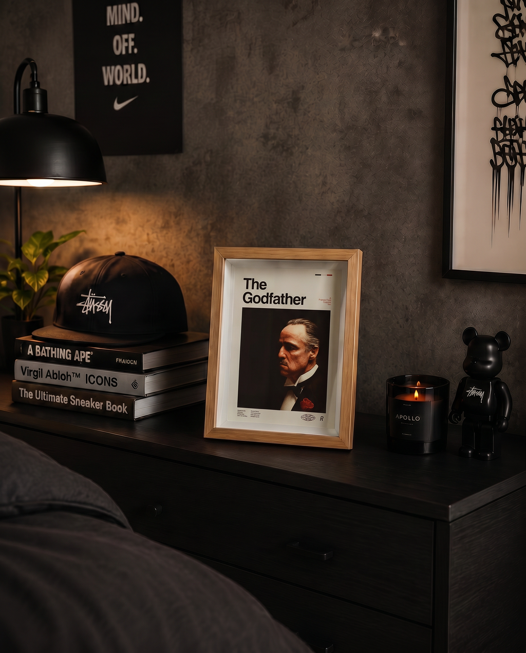Cuadro The Godfather – Poster de Cine Clásico Vintage