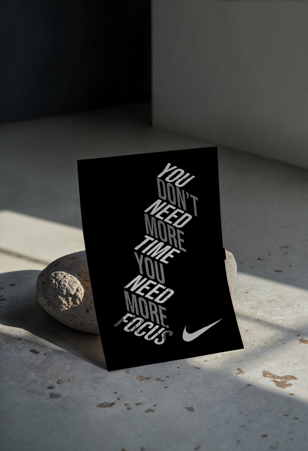 Cuadro Nike Focus – Arte Motivacional Urbano