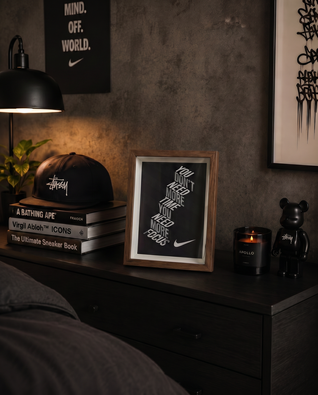 Cuadro Nike Focus – Arte Motivacional Urbano