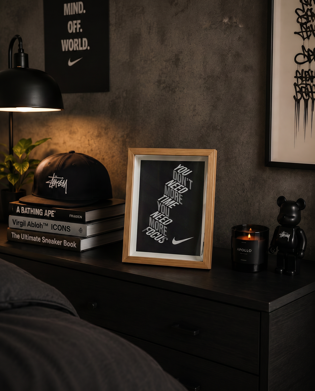 Cuadro Nike Focus – Arte Motivacional Urbano