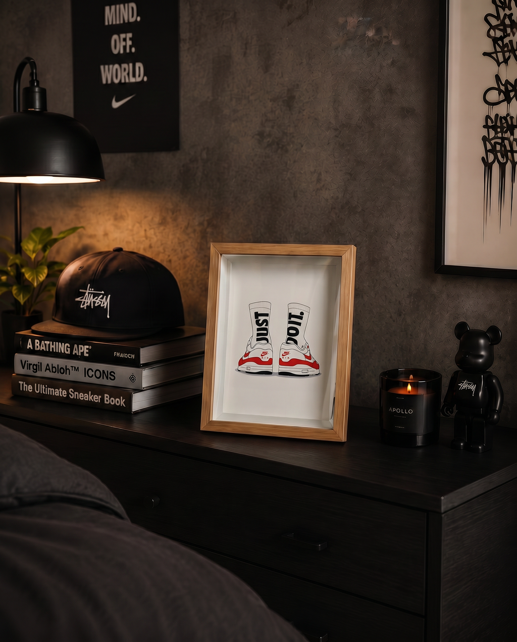 Cuadro Nike Air Just Do It – Arte Sneaker Minimalista