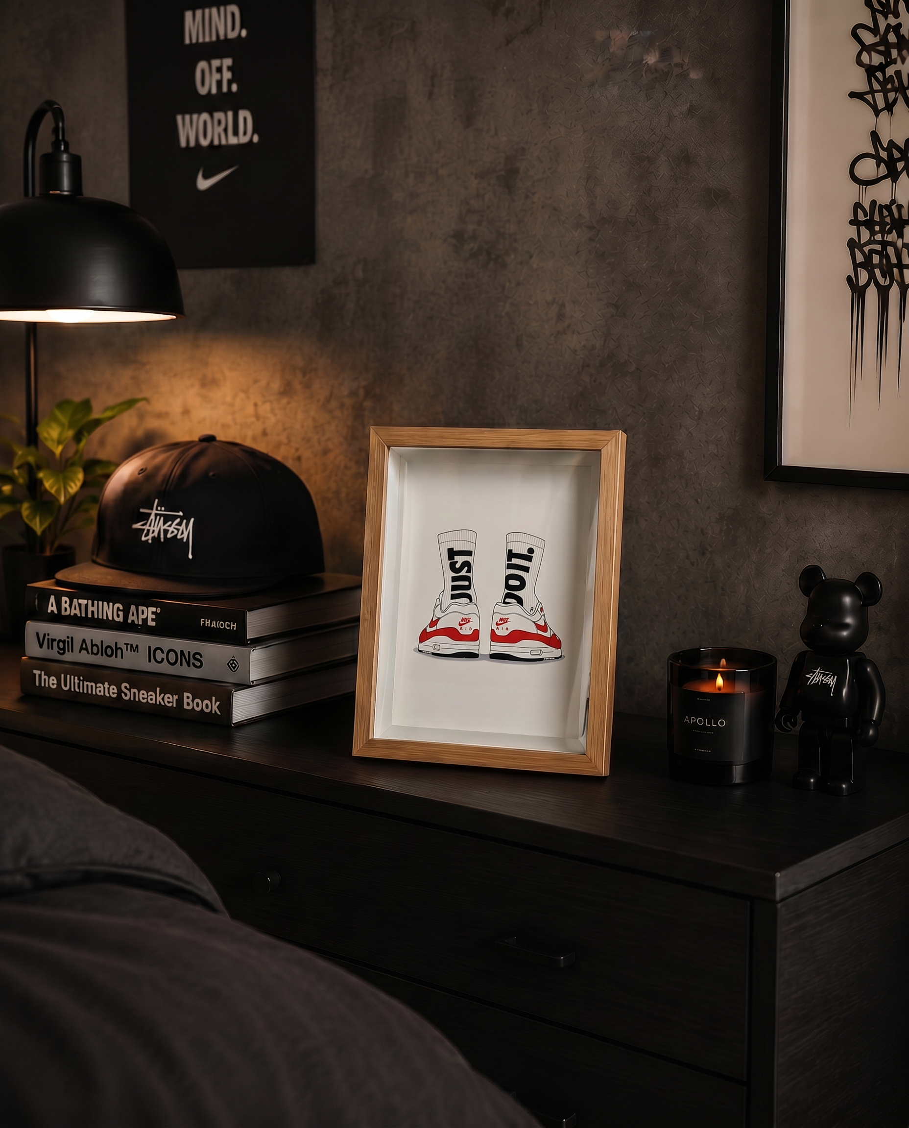 Cuadro Nike Air Just Do It – Arte Sneaker Minimalista