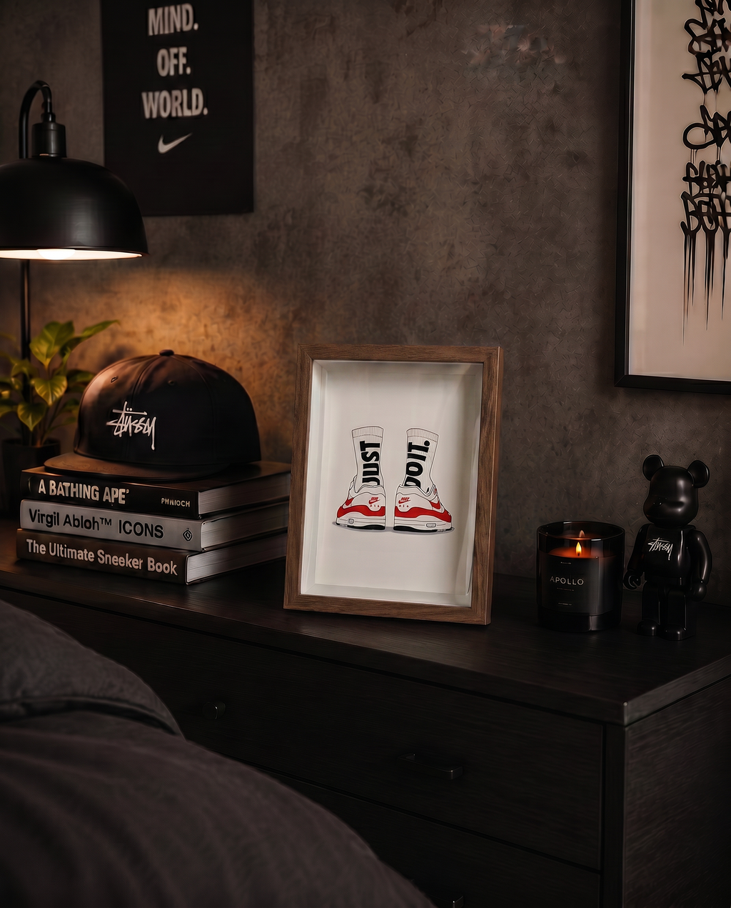 Cuadro Nike Air Just Do It – Arte Sneaker Minimalista
