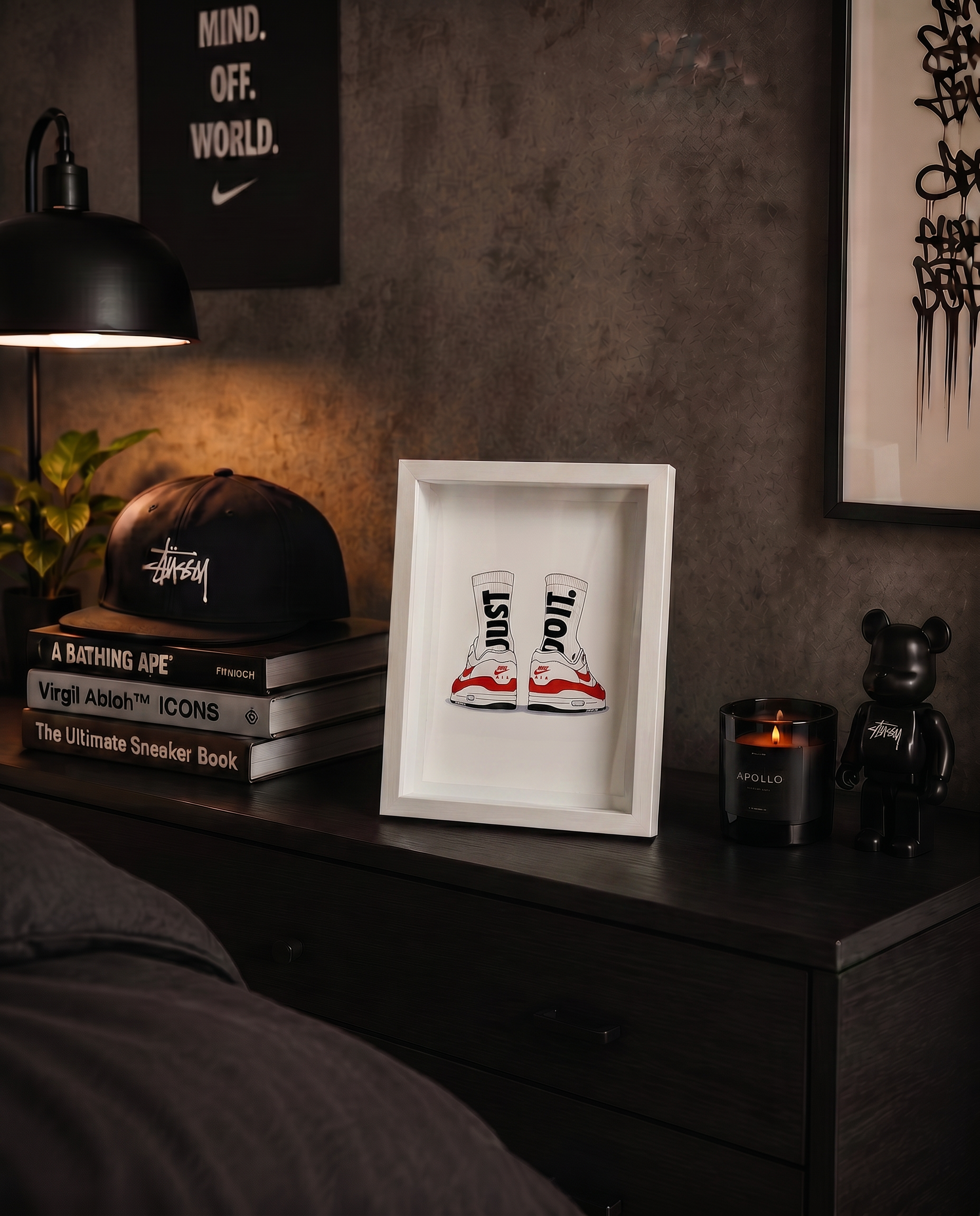Cuadro Nike Air Just Do It – Arte Sneaker Minimalista