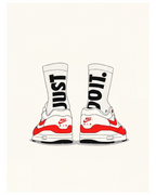 Cuadro Nike Air Just Do It – Arte Sneaker Minimalista