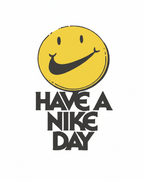 Cuadro Smile Urbano “Have a Nike Day” 15x20