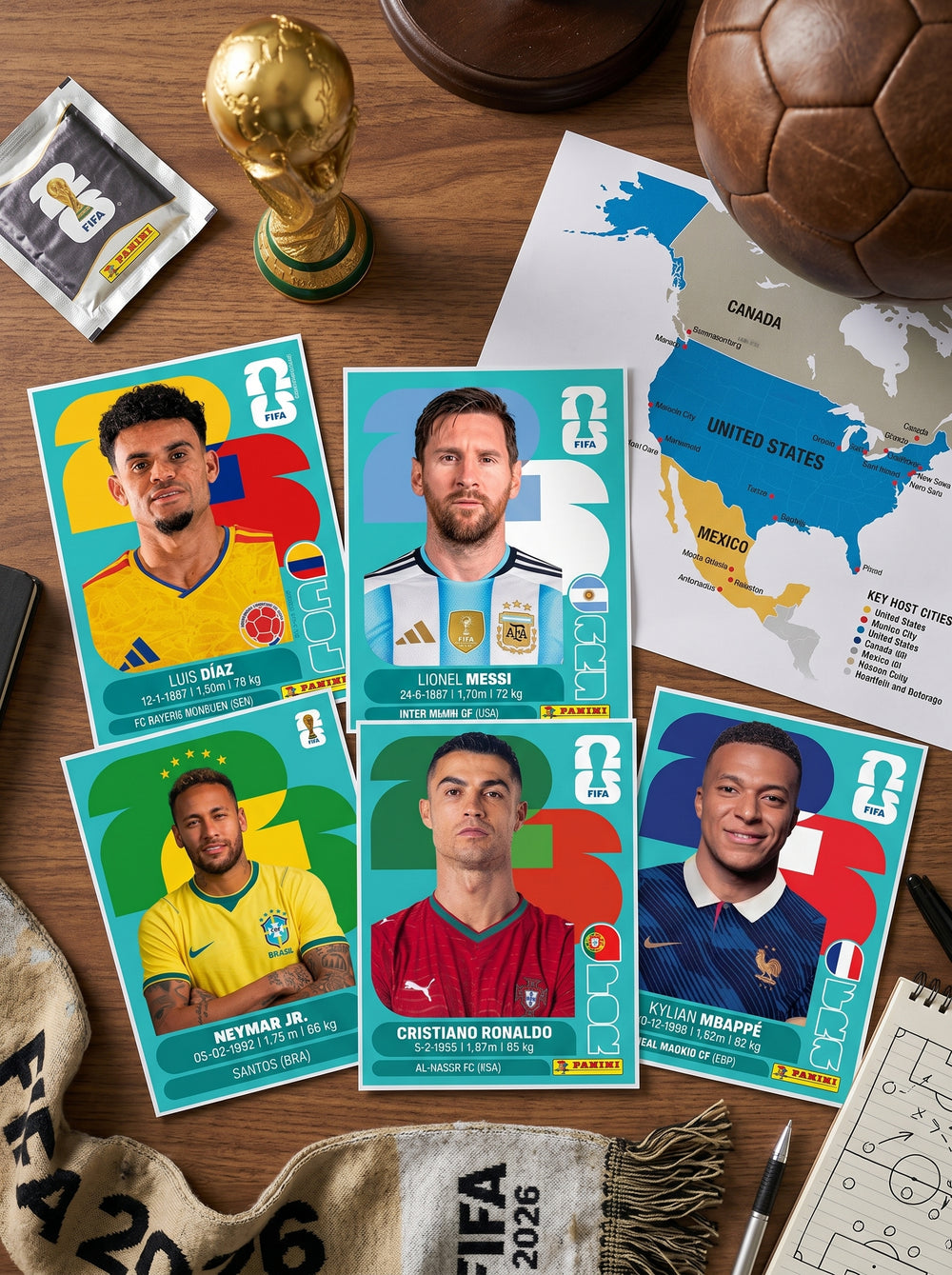 LÁMINAS MUNDIAL 2026