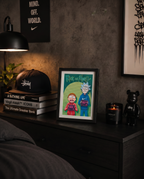 Cuadro Rick and Morty Adidas Nike – Arte Urbano Pop