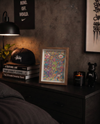 Cuadro Adidas Universe Train Your Mind – Arte Psicodélico