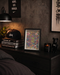 Cuadro Adidas Universe Train Your Mind – Arte Psicodélico