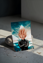 Cuadro Vegeta Adidas – Arte Anime Urbano Dragon Ball
