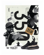 Cuadro Yeezy 350 Adidas – Arte Urbano Sneaker Collage