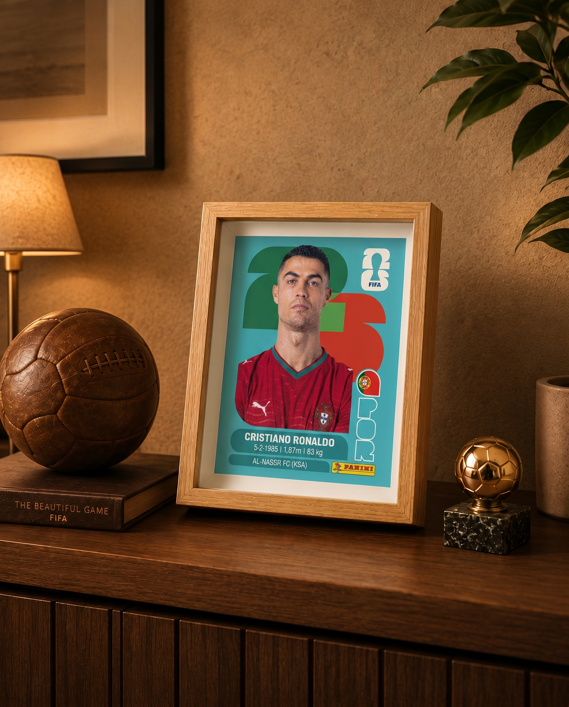 Cristiano Ronaldo Portugal | Lámina Mundial 2026 15x20