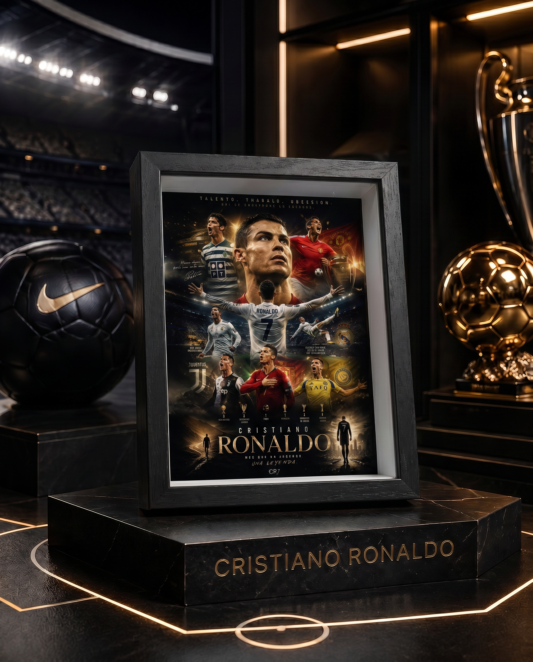 Cristiano Ronaldo | Póster Una Leyenda 15x20