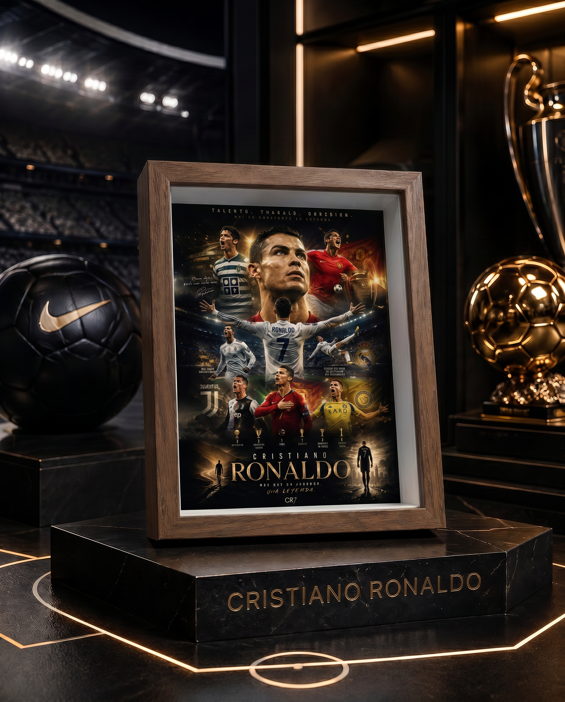 Cristiano Ronaldo | Póster Una Leyenda 15x20
