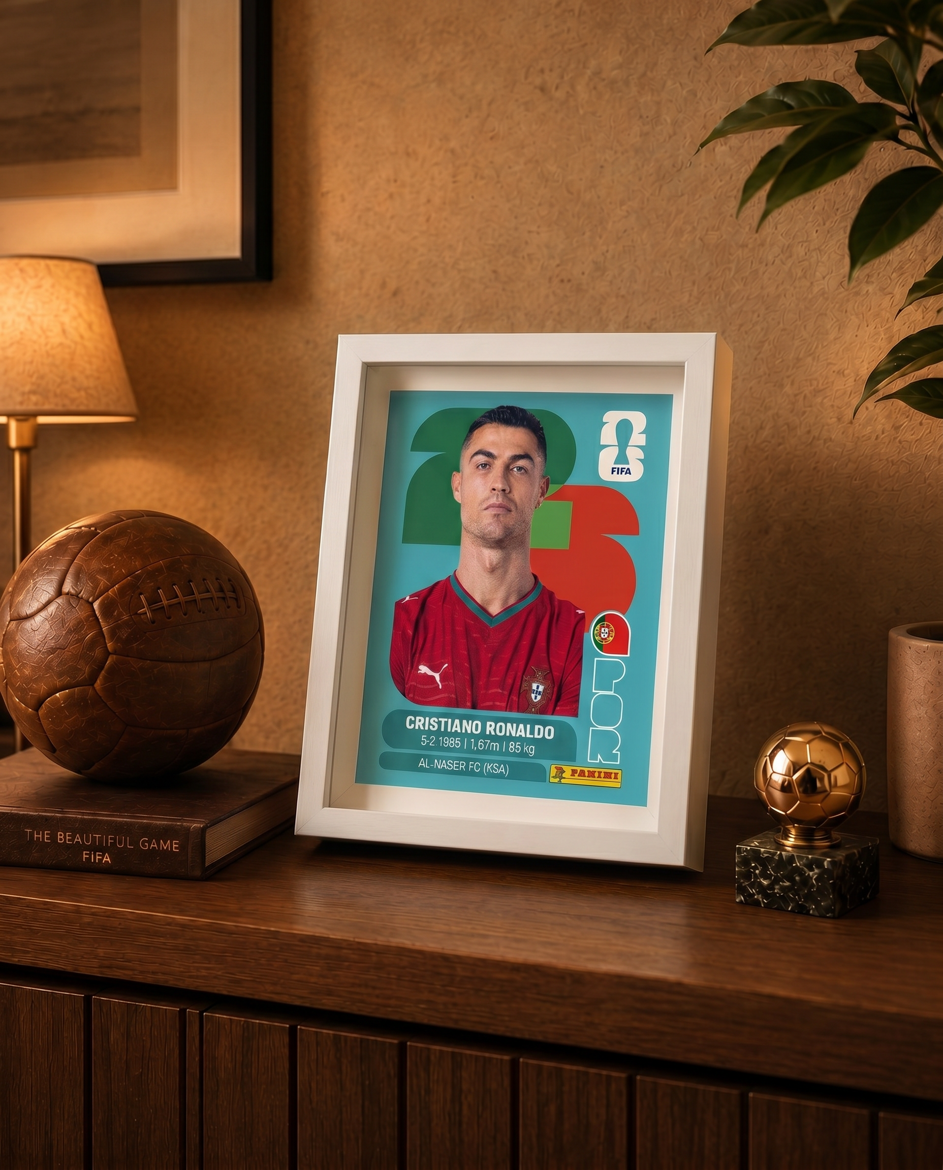 Cristiano Ronaldo Portugal | Lámina Mundial 2026 15x20