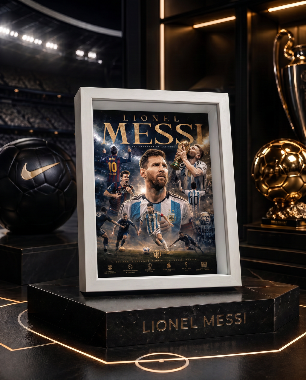 Lionel Messi | Póster The Greatest 15x20