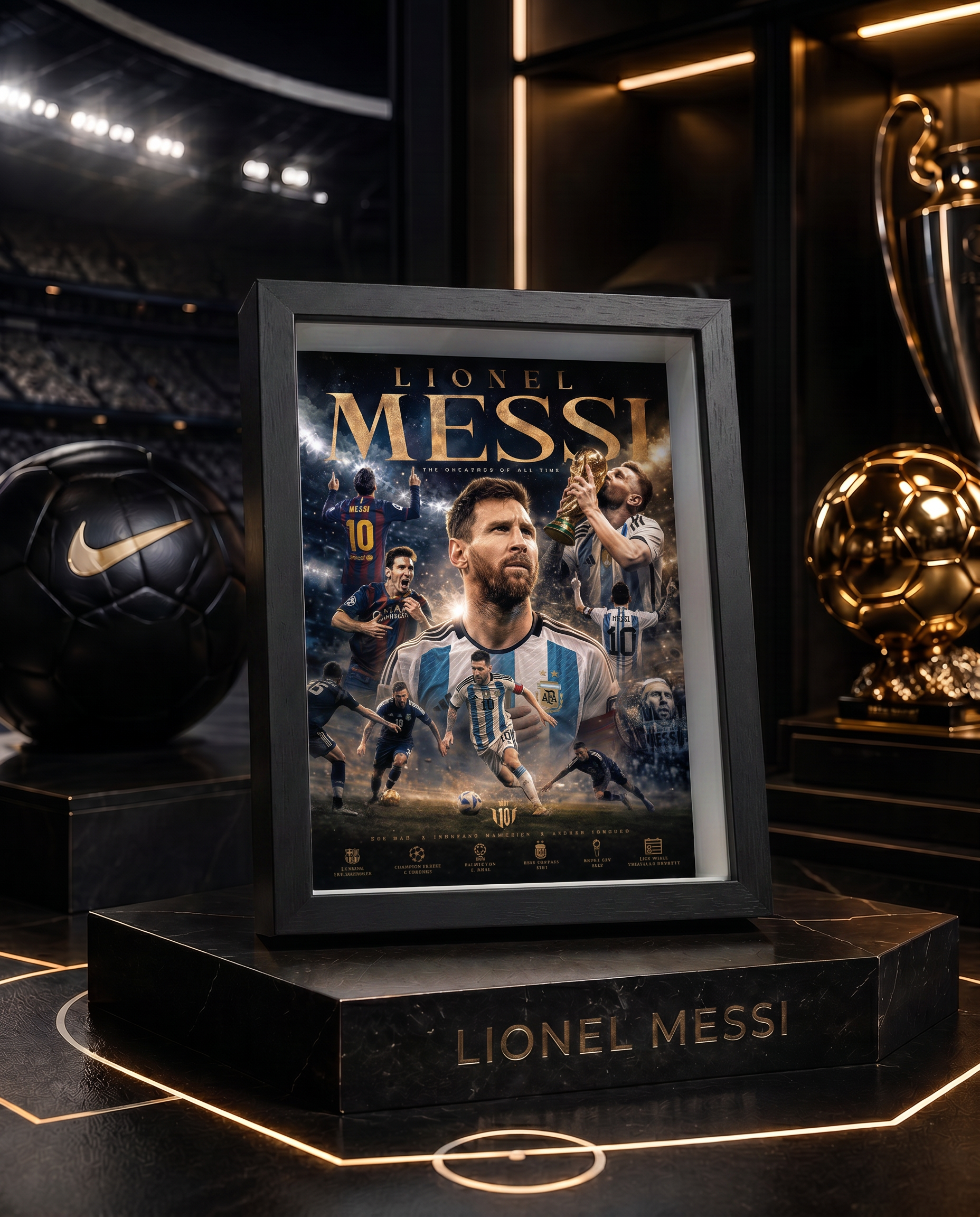 Lionel Messi | Póster The Greatest 15x20