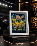 Neymar Jr Brasil | Póster Leyendas del Fútbol 15x20
