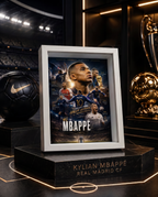 Kylian Mbappé | Póster Nacido para Hacer Historia 15x20