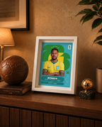 Neymar Jr Brasil | Lámina Mundial 2026 15x20